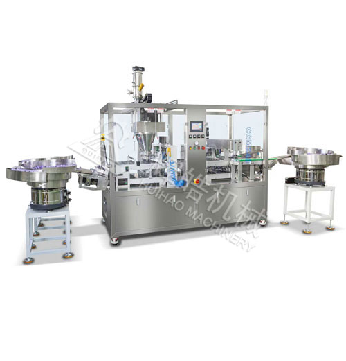 CCM-120-02直线两列咖啡胶囊灌装机(高速款)